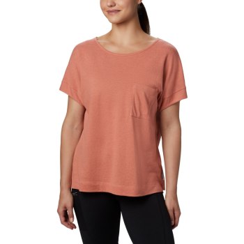 Columbia T-Shirt Dames, Summer Chill Short Sleeve Oranje, 34BIRCTYA